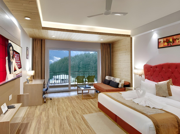 Bedroom, The Orchard Greens Manali, Kullu