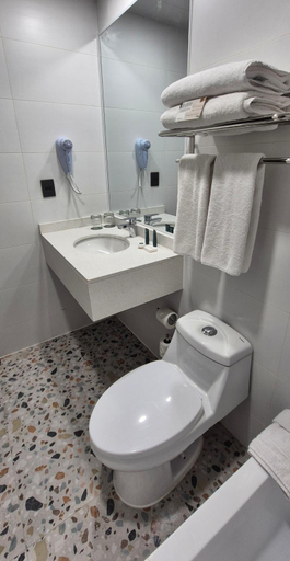 Bathroom 5, Hotel Diego de Almagro La Serena Express, Elqui