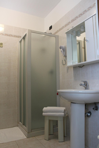 Bathroom, Hotel Monumento, Pavia