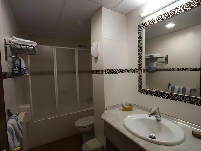 Bathroom 4, Edelweiss Hotel, Huesca