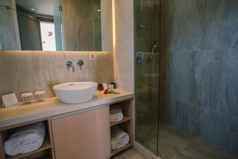 Bathroom 4, Almyros Beach Hotel, Ionian Islands