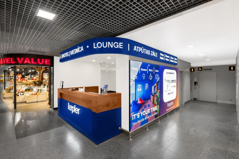 Public Area 3, Kepler Club Riga Airport Hotel - Airside EU Transit Area, Riga