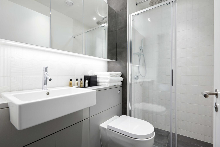 Bathroom 5, Design-led serviced apartments, Camden, London