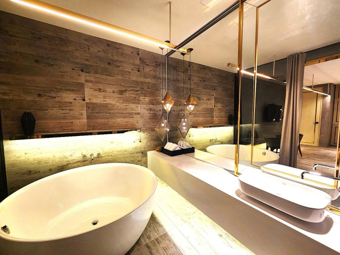 Bathroom 3, Ischia Hotel, Yongin