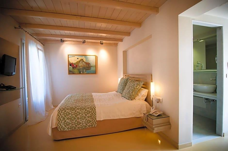 Bedroom 2, Iria Beach art hotel, South Aegean