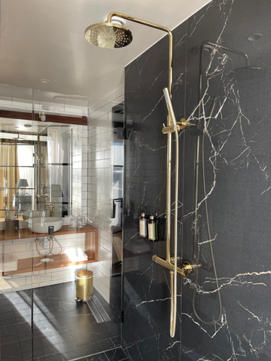 Bathroom, Staffanstorps Gastis Hotell, Staffanstorp