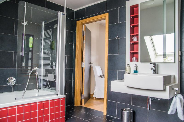 Bathroom 4, Mandarina Hotel, Luxembourg