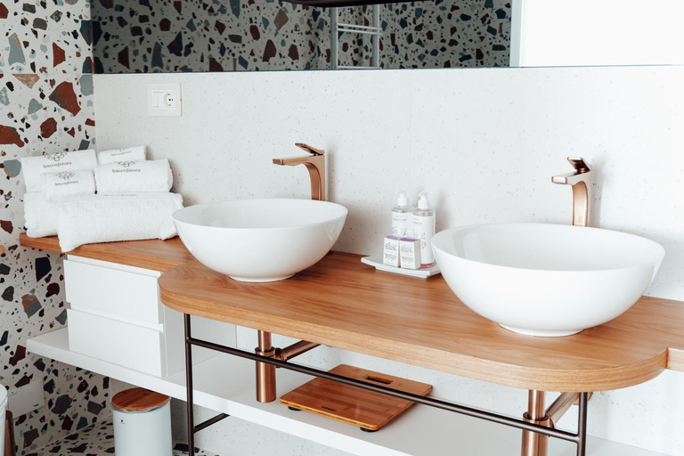 Bathroom 4, Hotel Bacco, Salerno