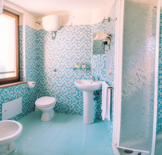 Bathroom 4, S'ena Hotel, Medio Campidano