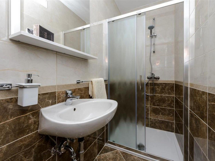 Bathroom 3, Guest House Rooms Rose - Studio with Terrace, Konavle