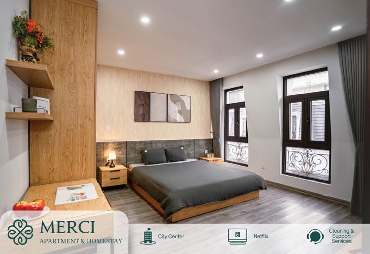 Bedroom 2, Merci Hoang Huy Riverside Hai Phong, Hồng Bàng