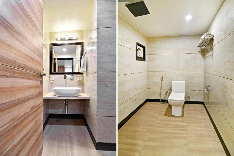 Bathroom 4, Hotel Jewel Palace, Bhopal