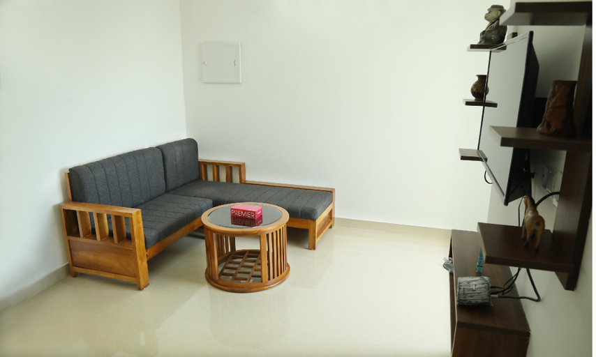 Bedroom 2, Fully Furnished Apartment 1BHK, Thrissur