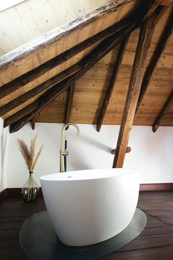 Bathroom 4, Villa Lorenzo Chambres & Restaurant Barcelonnette Hotel, Alpes-de-Haute-Provence