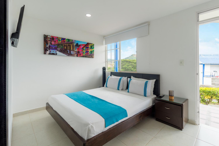 Bedroom 3, Hotel Villa Mónaco, Pereira
