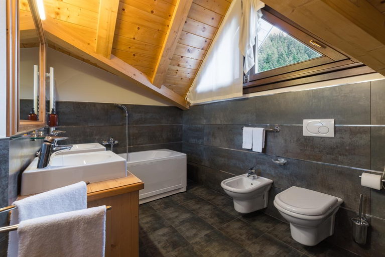 Bathroom, Hotel Betulla, Trento