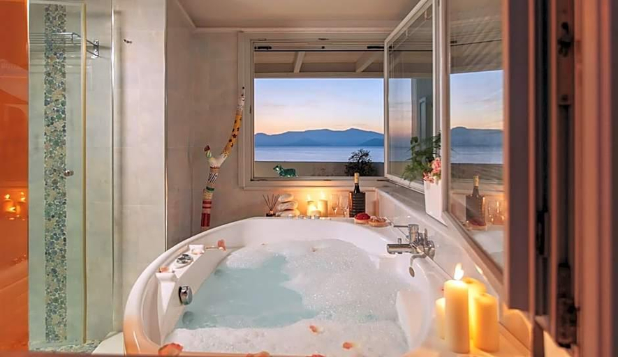 Bathroom 3, Iria Beach art hotel, South Aegean