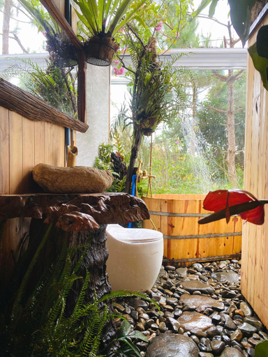 Bathroom, Dream Garden Homestay Cầu Đất, Đà Lạt