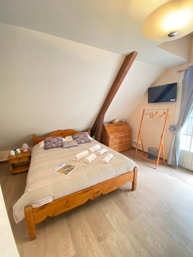 Bedroom 2, Logis Hotel Restaurant Auberge du Bougnat, Puy-de-Dôme