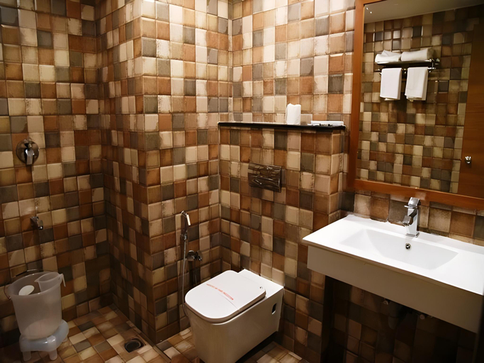 Bathroom, Hotel Raama, Hassan