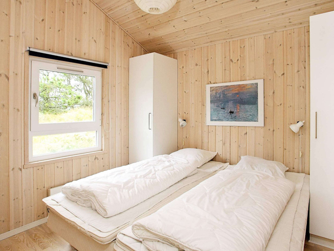 Bedroom 2, 4 Star Holiday Home in Bindslev, Hjørring