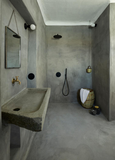 Bathroom 3, Santa Irini Retreat, South Aegean