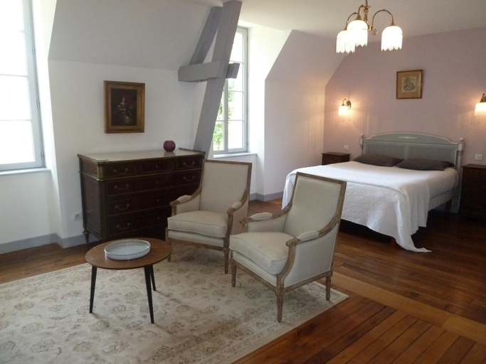 Bedroom 2, Chateau de Clusors, Allier