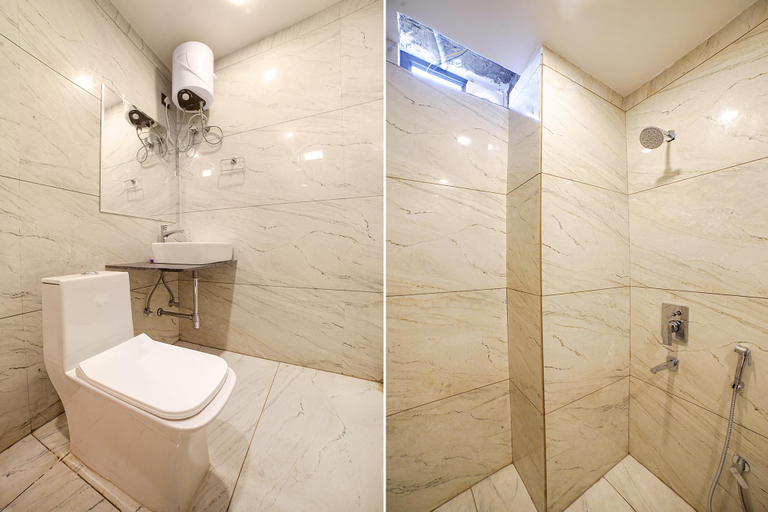 Bathroom 4, FabHotel Prime Bliss Residency - ISBT, Bhopal