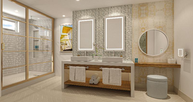 Bathroom 5, Sandals Dunn's River Falls