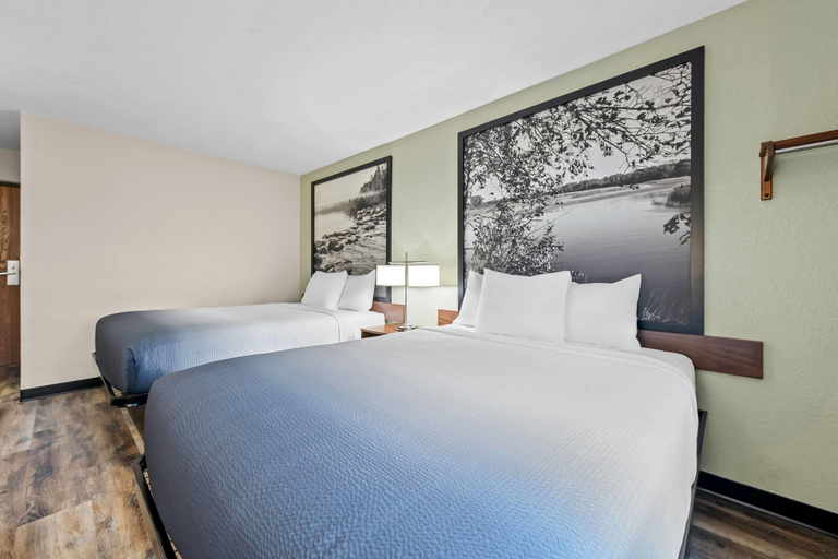 Bedroom 3, Super 8 by Wyndham Alexandria MN, Douglas