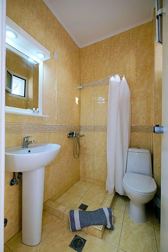 Bathroom, Ifestos Hotel, North Aegean