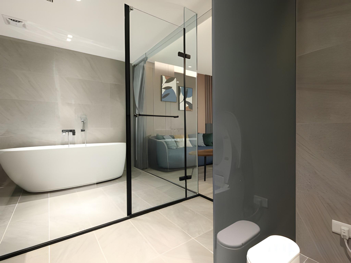 Bathroom 3, 品悅文旅-免費停車場免費特斯拉充電近東大門夜市, Hualien