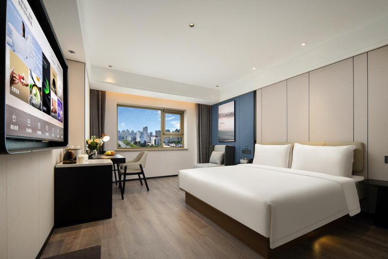 Bedroom 3, Atour Hotel Qingdao Jinshatan Xiangjiang Road Subway Station, Qingdao