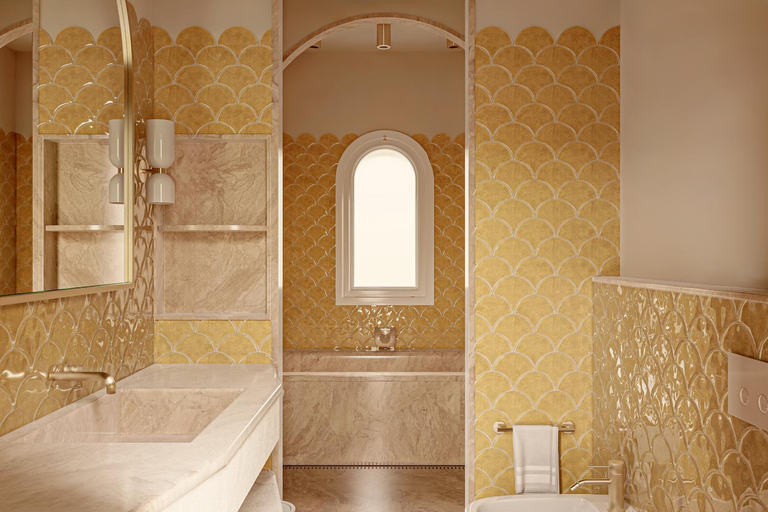 Bathroom 5, Le Spiagge di San Pietro resort, Cagliari