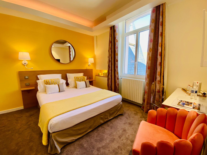 Bedroom 2, Hotel Outre-Mer - Villa Le Couchant, Calvados