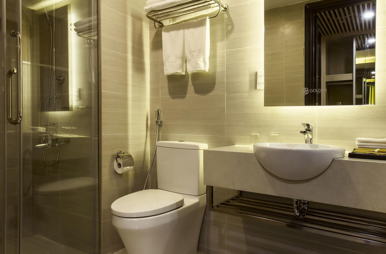 Bathroom 3, Golden Hotel, Nha Trang
