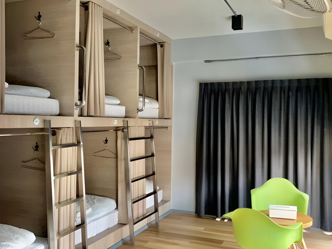 Bedroom 5, The Chatbox Silom Hostel, Bang Rak