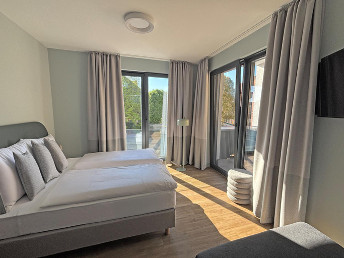 Bedroom 4, Motel Living Walldürn, Neckar-Odenwald-Kreis