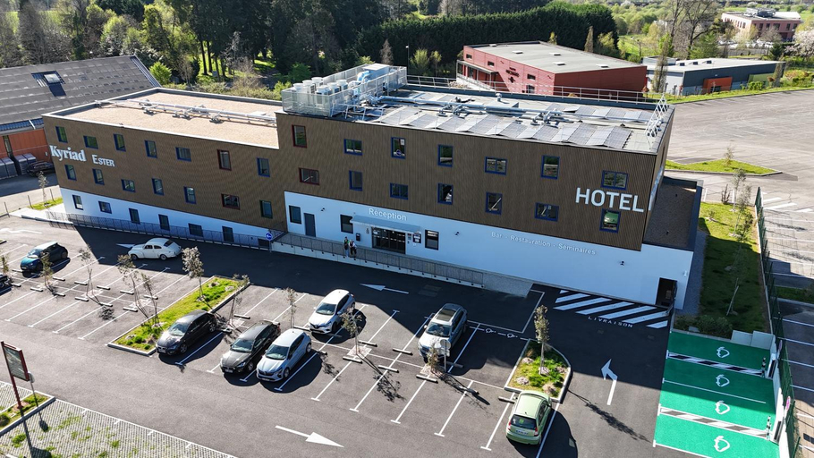 Exterior & Views 2, Kyriad Limoges - Ester, Haute-Vienne