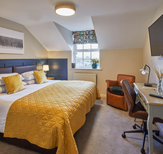 Bedroom 2, Full Moon Inn Rudge, Somerset