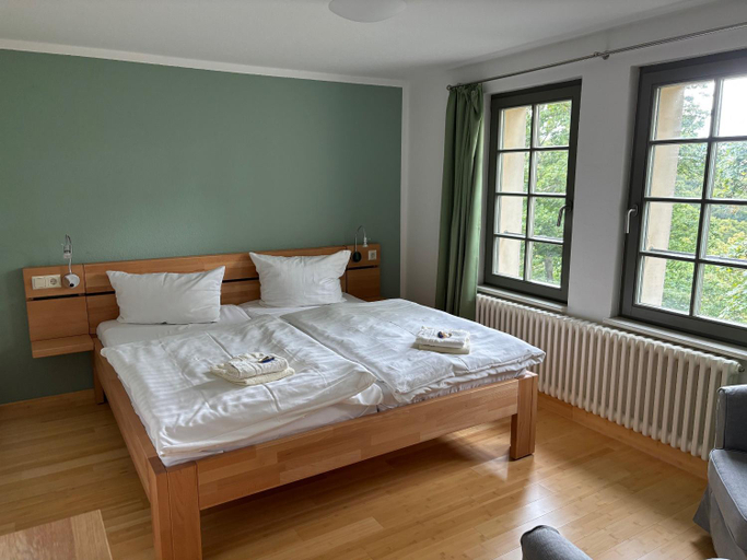 Bedroom 2, Kloster Huysburg Ekkehard Haus, Harz