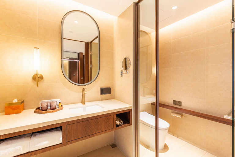 Bathroom 3, Hanting Hotel Zhengzhou Zhengdong Xin District Zhongzhou Avenue, Zhengzhou