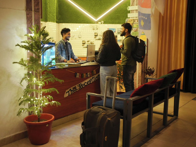 Reception 5, Skyard Hostel & Homestay (Harsil Valley), Uttarkashi