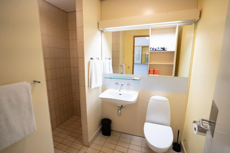 Bathroom, Hotel Bymose Hegn, Gribskov