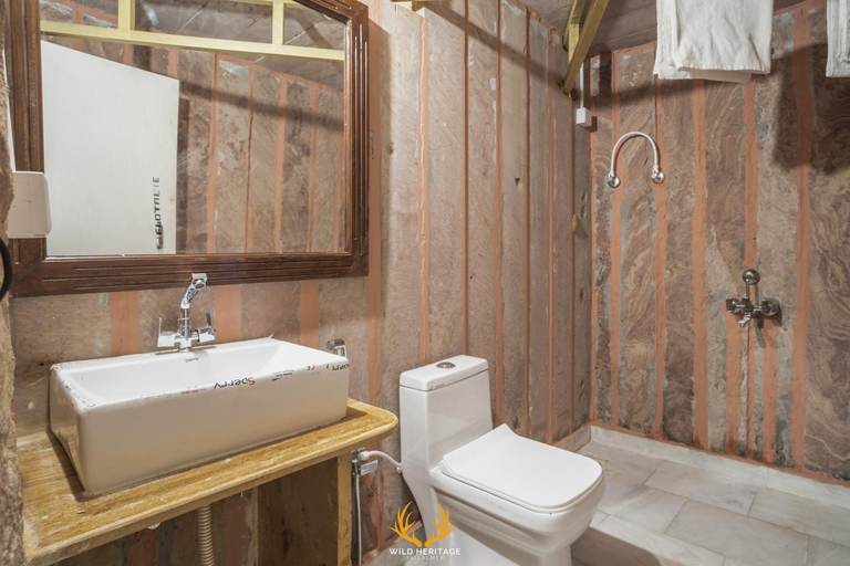 Bathroom 3, Heritage Villa Resort Camp, Jaisalmer