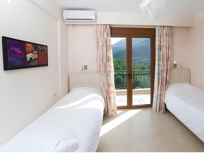 Bedroom, Pantheon Villas & Suites, Crete