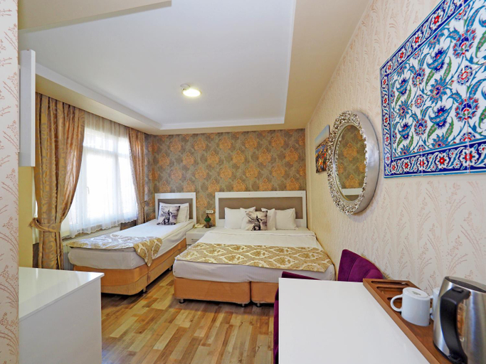 Bedroom 4, Nagehan Hotel Old City, Fatih
