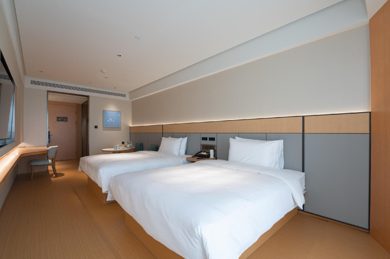 Bedroom 2, Ji Hotel Zhengzhou East Railway Station Jinshui Ea, Zhengzhou