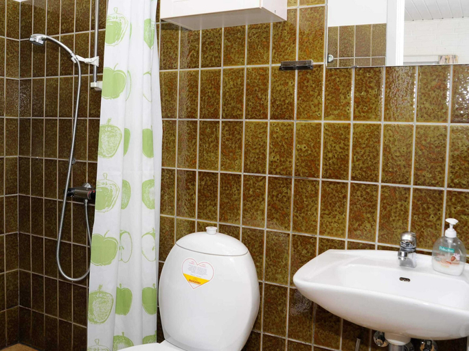 Bathroom, 3 Person Holiday Home in Grasten, Sønderborg