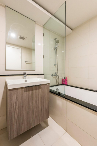Bathroom, LUXURY CENTRAL 5mins walk to BTS Asok!max2ppl!(64), Khlong Toey